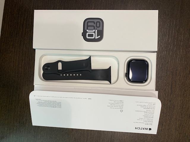 Apple watch series 10 46MM JET BLACK BAND