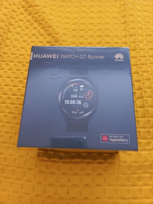 NOVA Huawei GT Runner pametna ura, črna