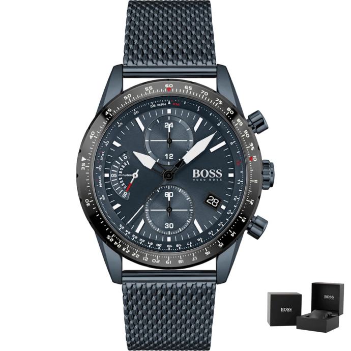 Moška ročna ura Hugo Boss Pilot Edition Chrono 1513887