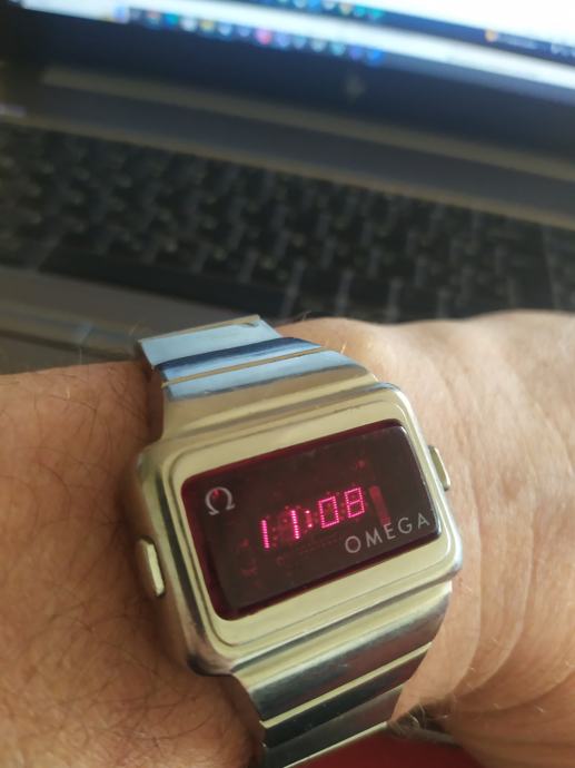 Omega TC2 Time Computer LED, vintage 1974