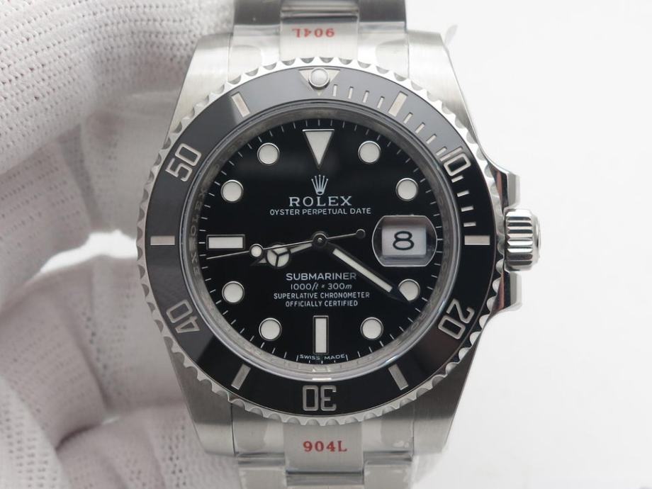 ROLEX SUBMARINER DATE CLON NOOB FACTORY V12 ETA cal. 3135 116610 LN