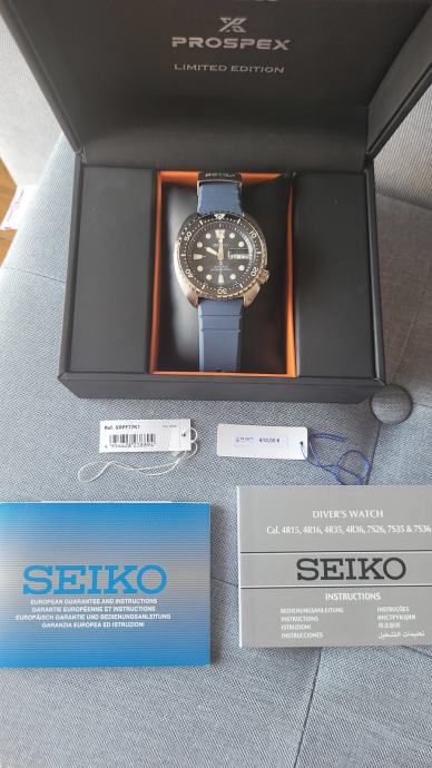 Seiko Prospex Srpf K King Turtle Dark Manta Ray Special Edition