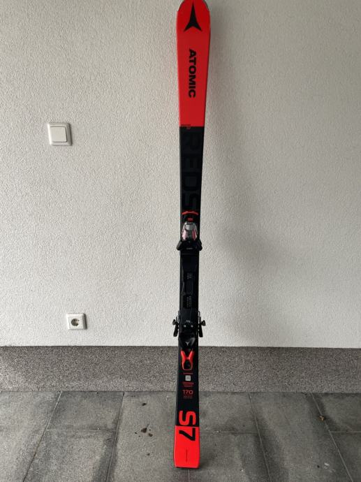 SMUČI Atomic Redster S7, radius 14,1 m, dolžina 170cm