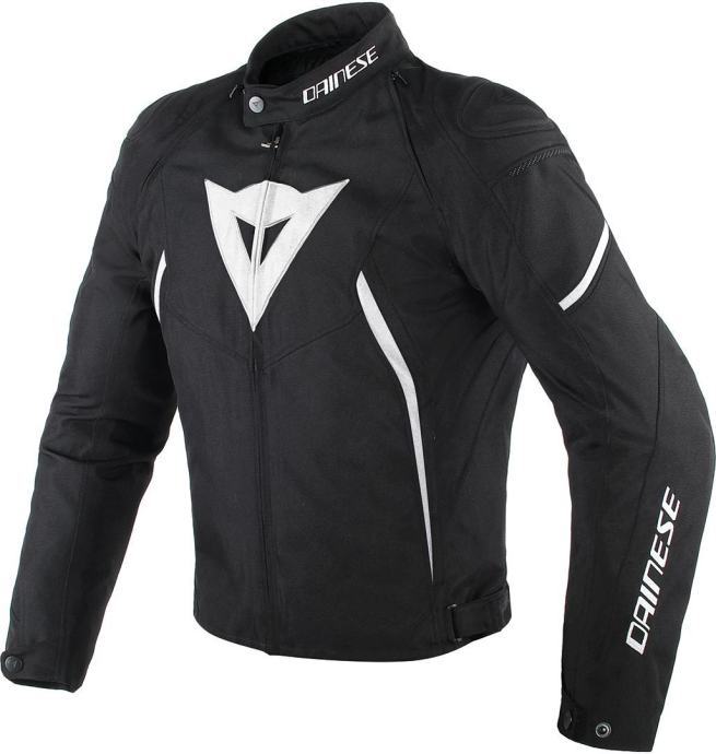 Dainese Avro D2 Tex Textile Jacket - Black/White