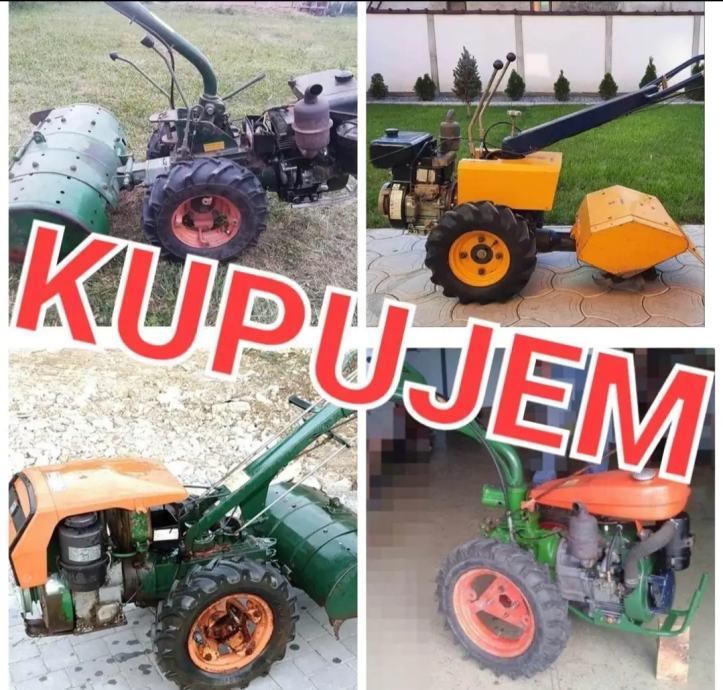 kupim motokultivator vseh znamk. 040 560 652