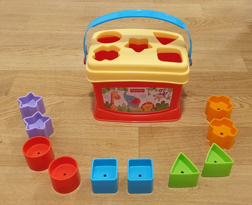 Otrokove prve kocke Fisher Price