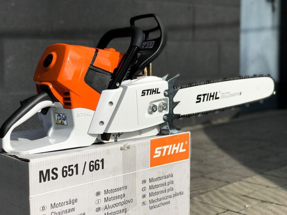 MS661 Verižna žaga Stihl z 32-palčno palico NOVO!