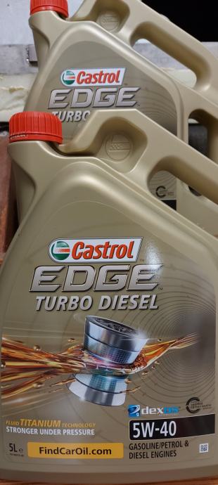 Castrol Edge turbo diesel 5w-40