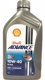 SHELL ADVANCE ULTRA 4T 10W40 1L