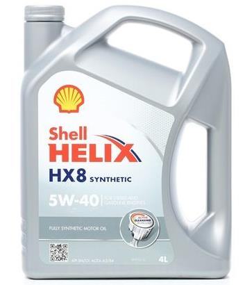 SHELL HELIX HX8 5W40 5L