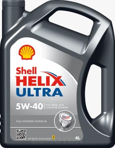 SHELL HELIX ULTRA 5W40 4L