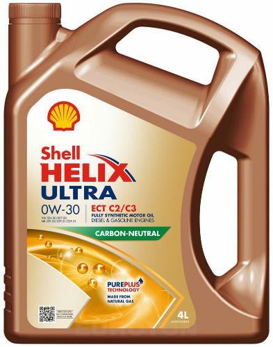 SHELL HELIX ULTRA ECT C2 C3 0W30 4L