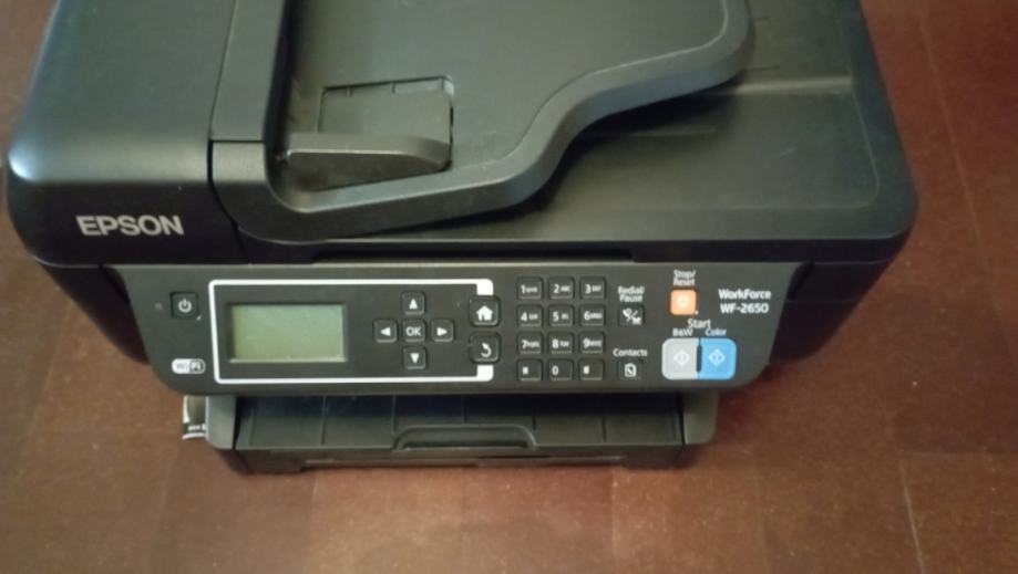 Epson Workforce Wf 2650 Delujeta Scanner In Fax Glava Zasušena 5€ 7073