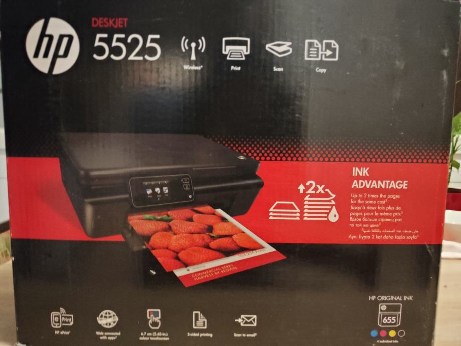 TISKALNIK Multifunkcijski HP DESKJET 5525