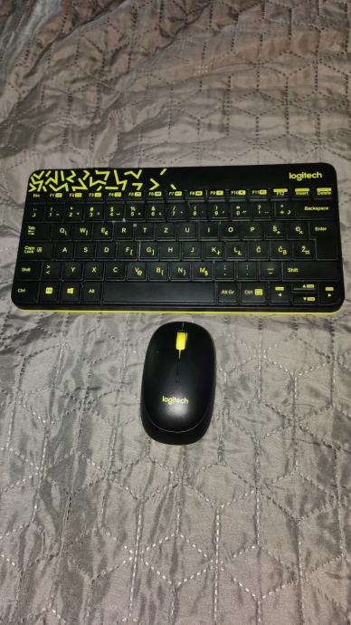 Logitech MK240 brezžični namizni komplet