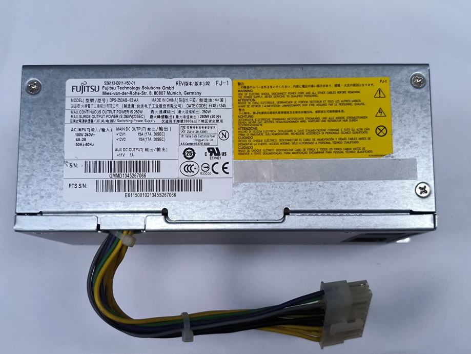 napajalnik Fujitsu DPS-250AB-62 (Esprimo P510,P700,P720,P920)