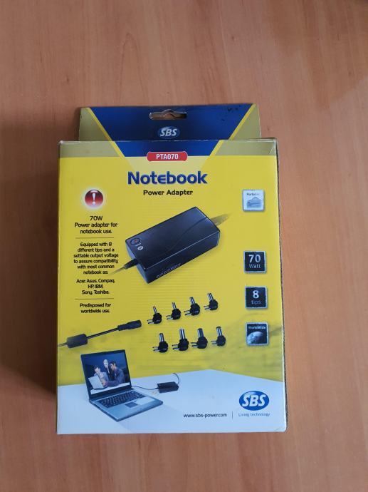 SBS PTA070 Notebook Power Adapter
