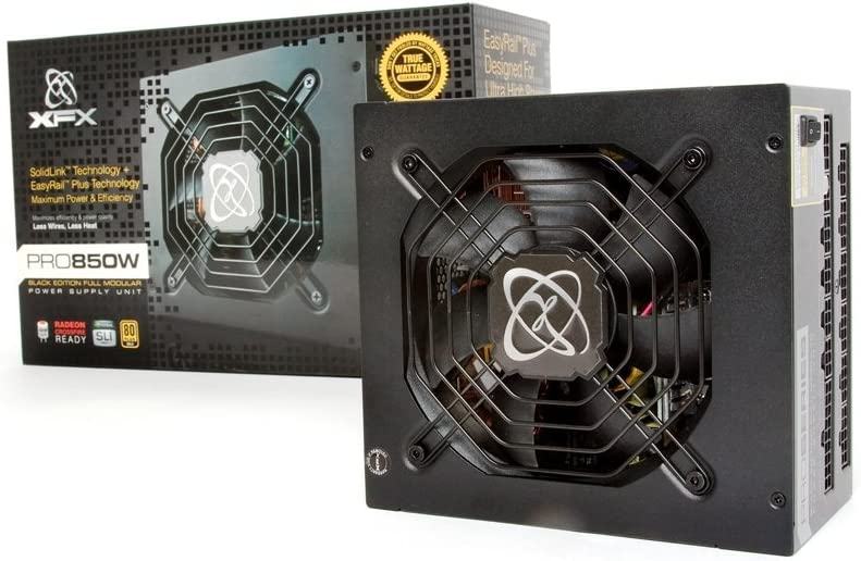 XFX PRO 850W Black Edition - napajalnik (PSU), modularen