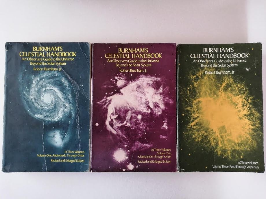 BURNHAM,S CELESTIAL HANDBOOK, 3 KNJIGE V KOMPLETU