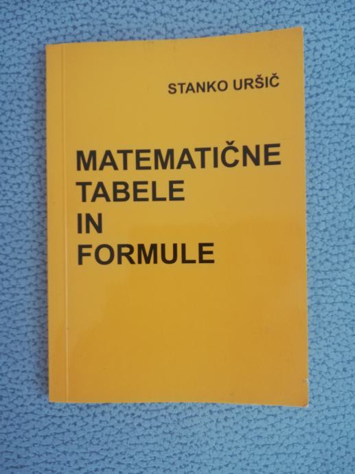 Matematične tabele in formule