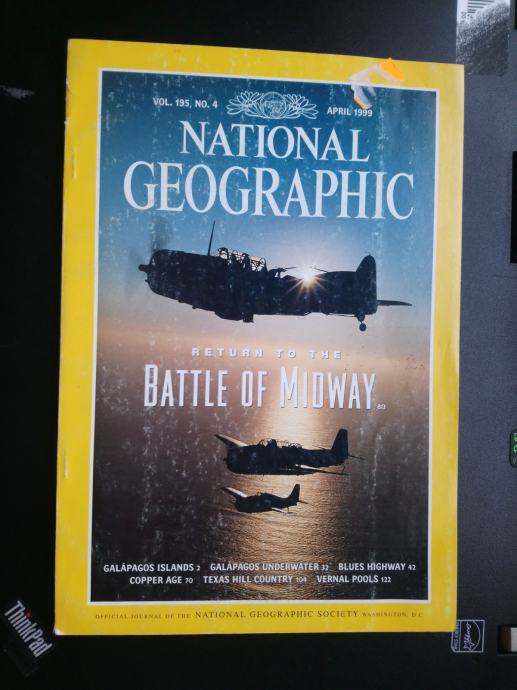 National Geographic april 1999 - Battle of Midway