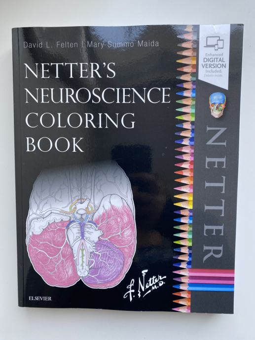 Netter’s Neuroscience colloring book