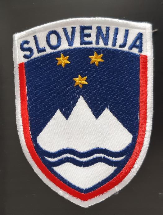 Našitek SLOVENIJA grb