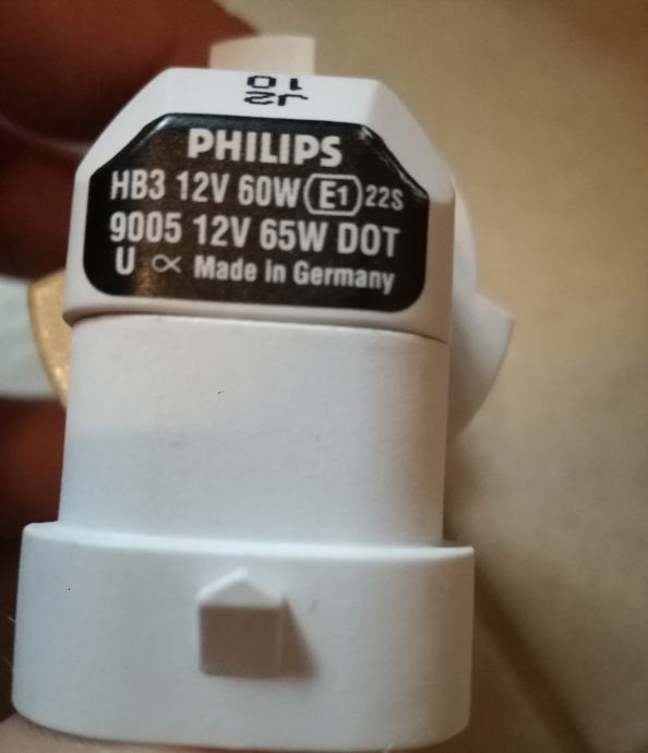 PHILIPS žarnica HB3 12V 60W