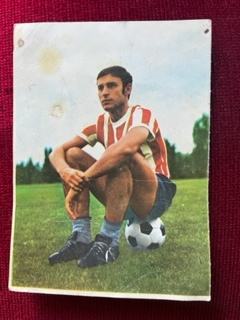 vintage razglednica Dragan Džajić, Crvena zvezda, Jugoslavija