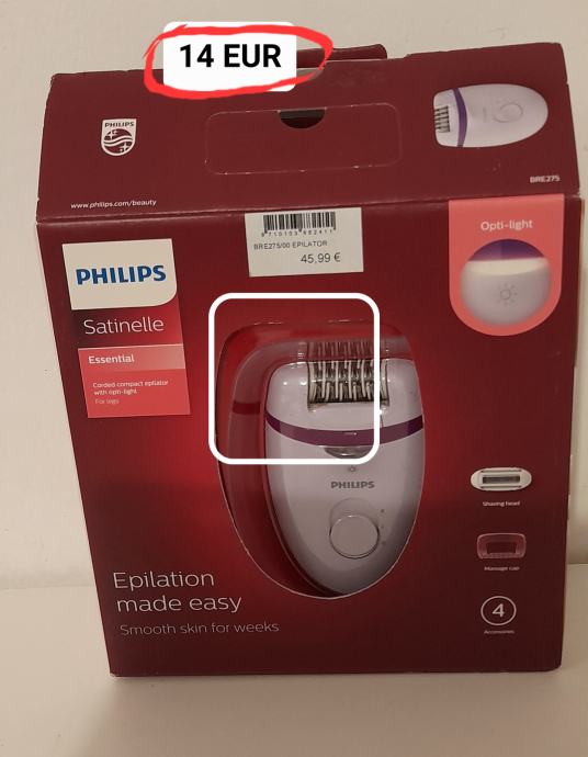 Depilator Philips Esential BRE 275/00