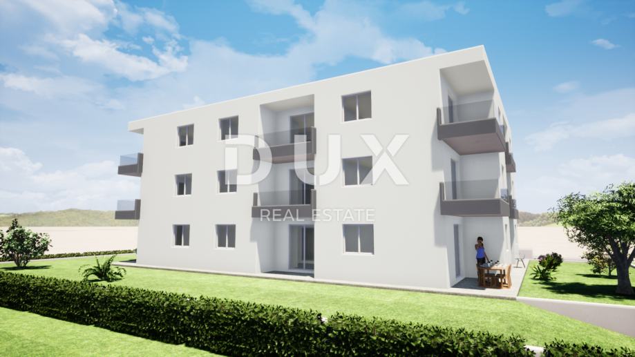 ISTRA, UMAG - Apartma z vrtom v novogradnji 200m od morja (prodaja)