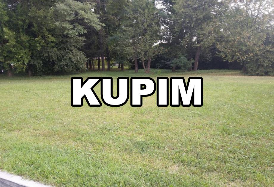 KUPIM: Manjšo parcelo