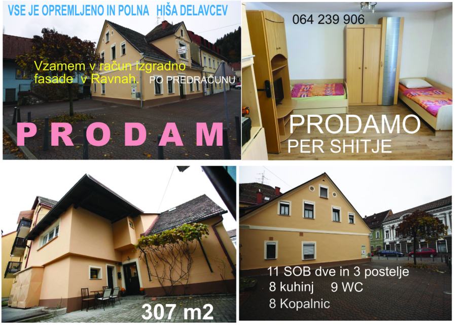 Lokacija hiše: Šoštanj, 307.00 m2 (prodaja)