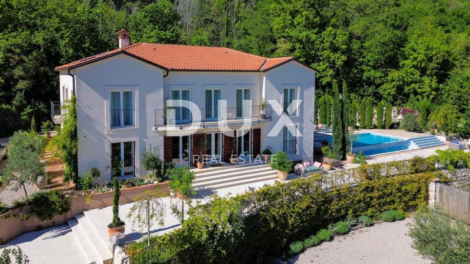 OPATIJA, BRSEČ - luksuzna vila 430m2 z bazenom in pogledom na morje + (prodaja)