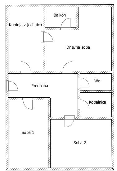 Prodamo 3 sobno stanovanje na Bratovševi ploščadi, Lj, 73,4 m2 (prodaja)