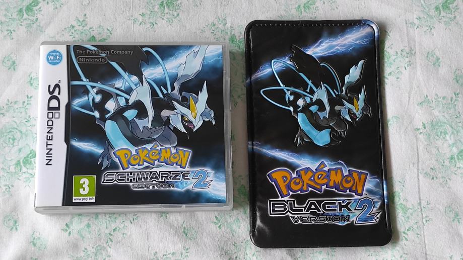 Nintendo DS Pokemon SCHWARZE 2 Edition (škatla)  + Torbica