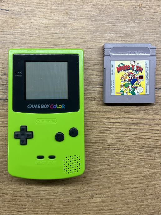 Game Boy Color + igra Mario&Joshi - KOT NOVO!