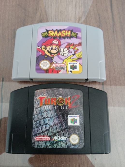 N64 Super Smash Bros, Turok 2 Seads of Evil