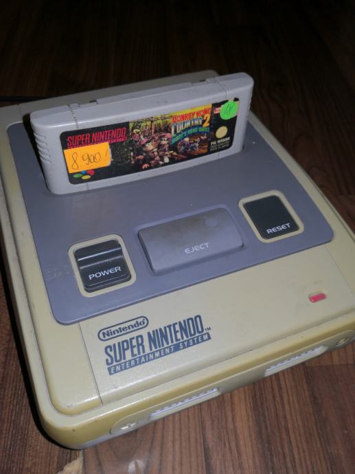 SNES konzola, super nintendo entertainment system