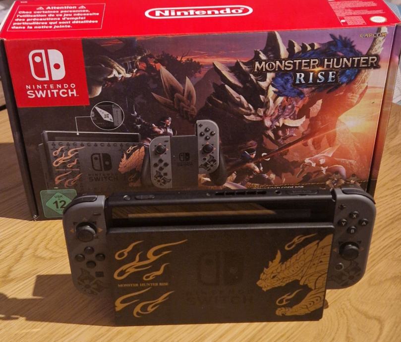 Nintendo switch monster Hunter rise edition