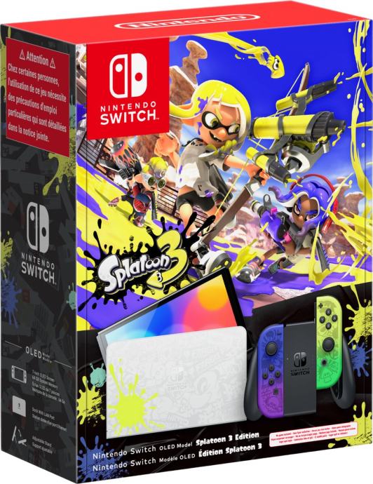 Nintendo switch OLED splatoon limited edition