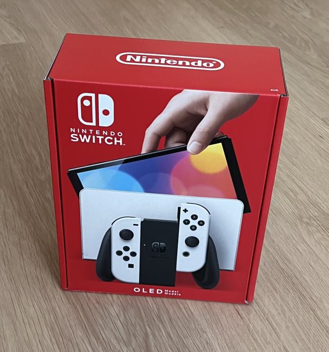 Nintendo Switch OLED White (Nov, Zapakiran)