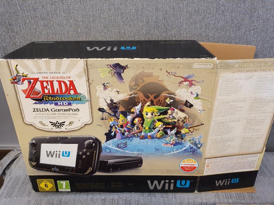 Nintendo wii u Zelda edition