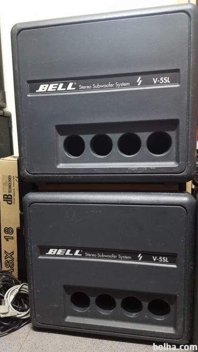 SUBWOOFER BELL V-5SL 2X200W/2X400W