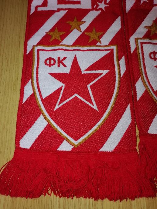 Navijaški šal CRVENA ZVEZDA novo