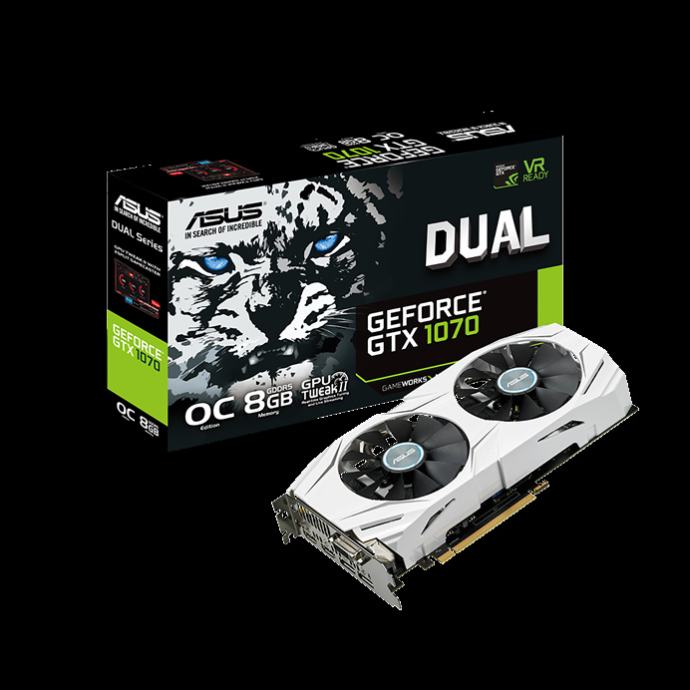 Разгон 1070 asus dual