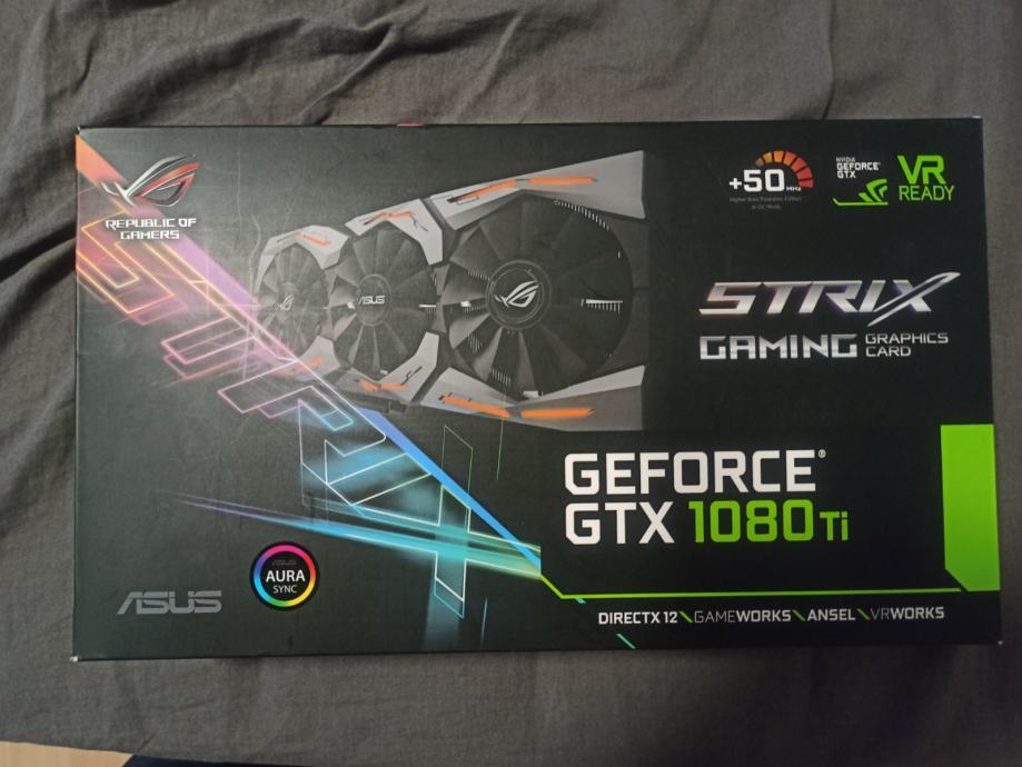 ASUS ROG STRIX 1080ti - obnovljena (refurbished)