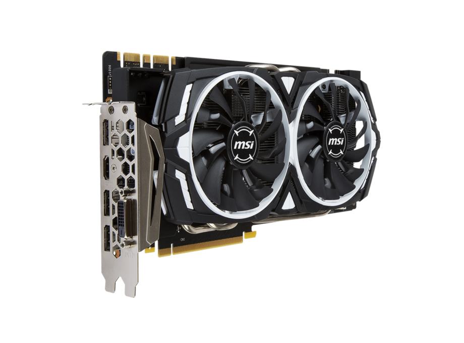 GRAFIčNA KARTICA GEFORCE GTX 1070, 8192 MB DDR5, PCI-E, MSI, RABLJENA