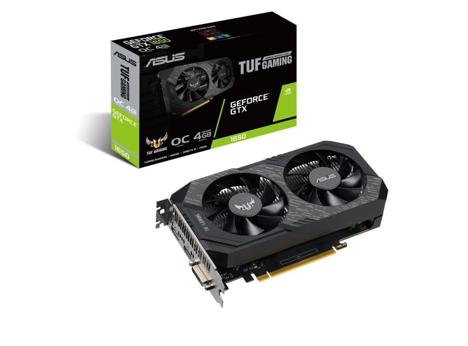 GRAFIčNA KARTICA GEFORCE GTX 1650, 4096 MB DDR5, PCI-E, ASUS