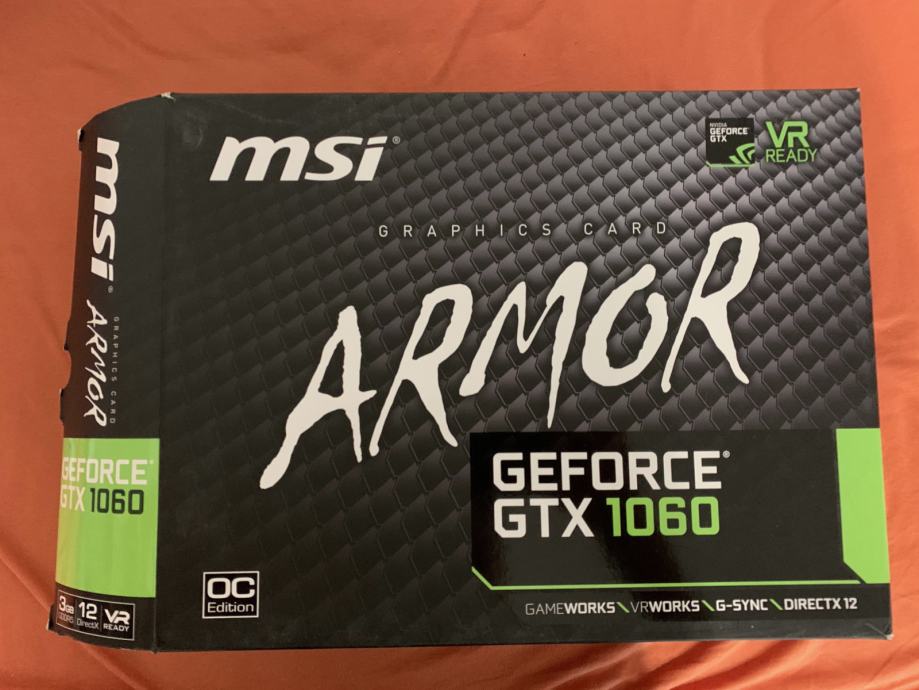 MSi Armor GTX 1060 3GB